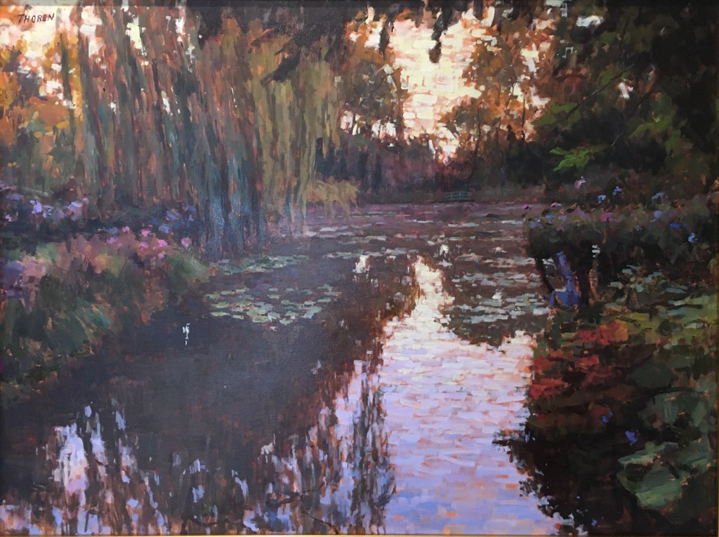 Early Morning, Giverny by Bob Thoren