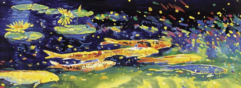 Koi Fish by Jan Kasprzycki | Lahaina Galleries