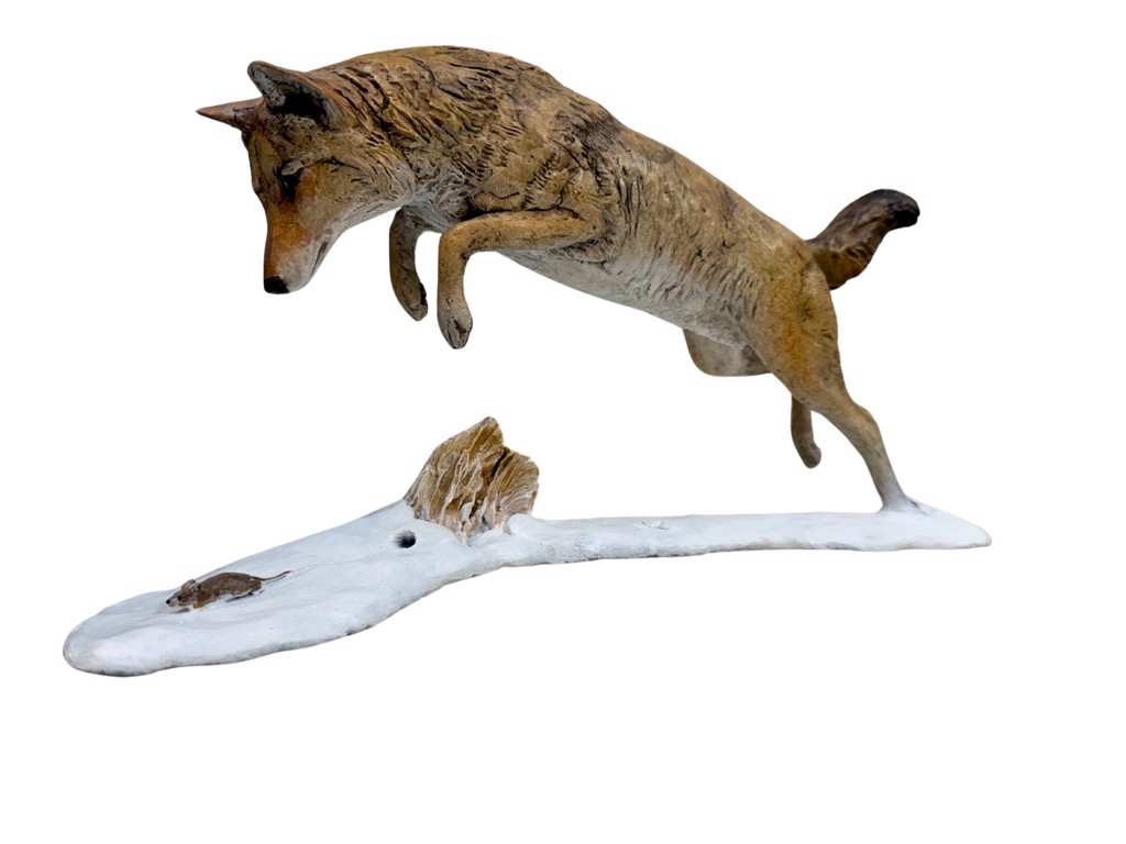 Coyote II "Pouncing" by Jim Eppler