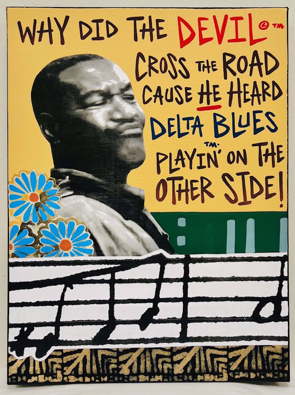 SINNERS "Why Did The Devil Cross The Road" by Milton Bowens
