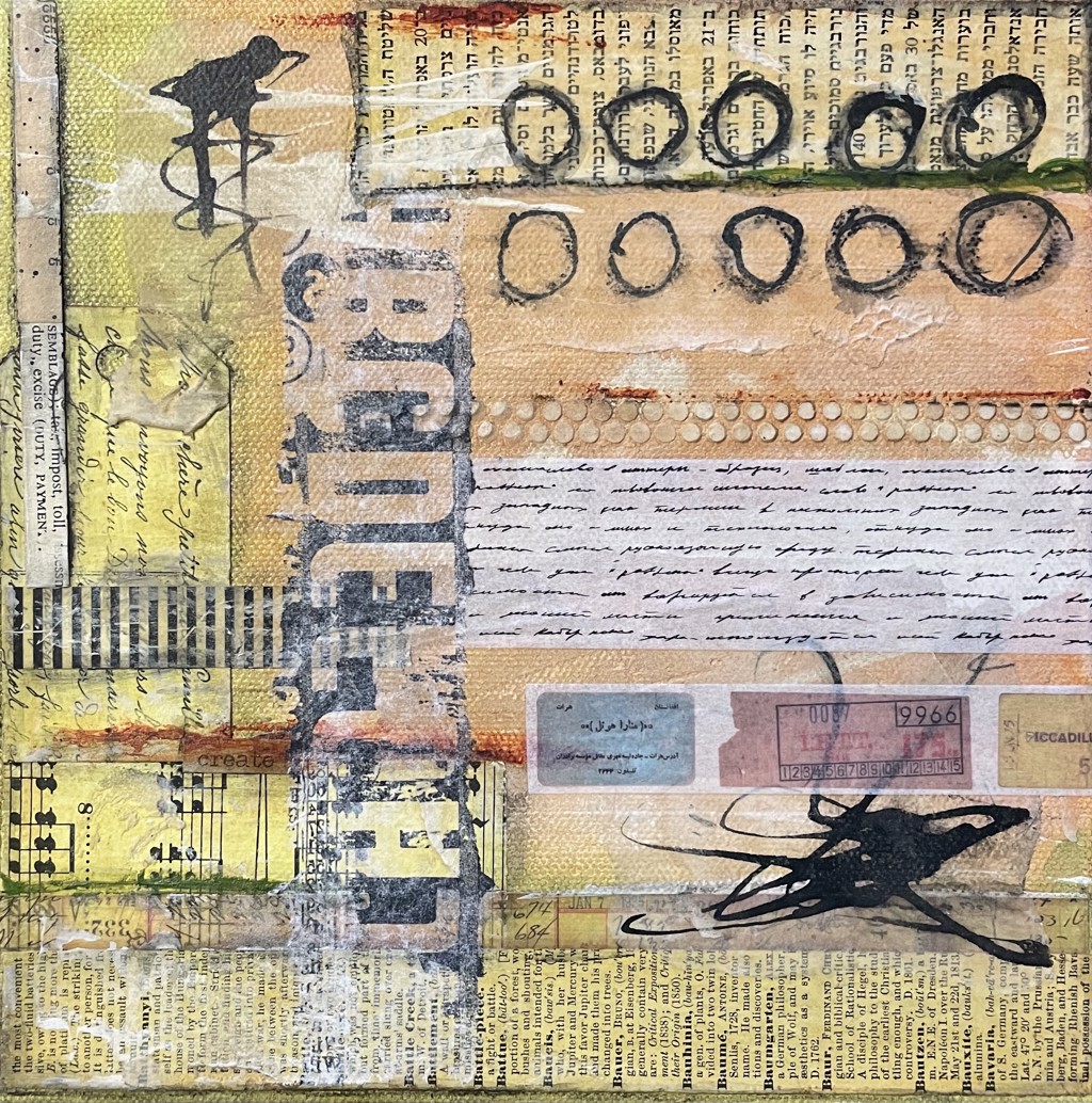 Yellow Letters by Nina Chatham