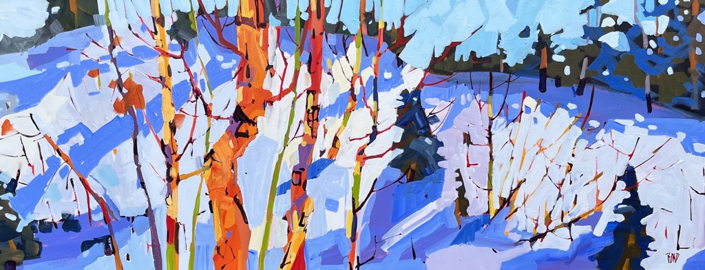 Resting in Winter's Sun by RICK BOND