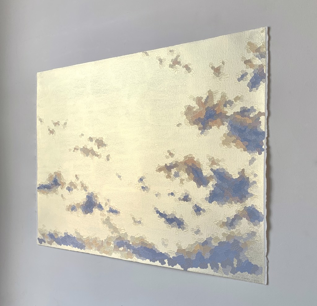 Tropic Hum (gold) by Elaine Coombs