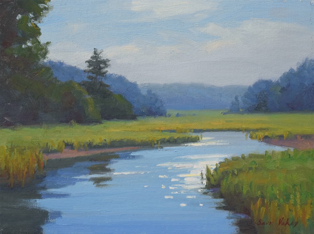 Light on the Marsh by Sam Vokey