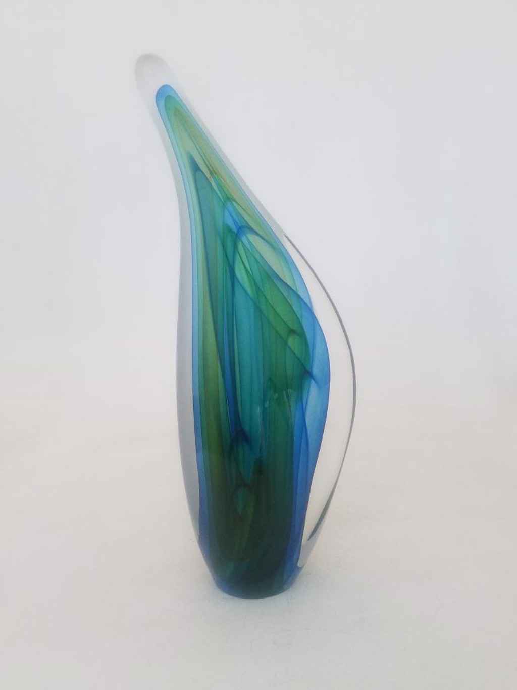 Veiled Blue & Green by Neil Duman