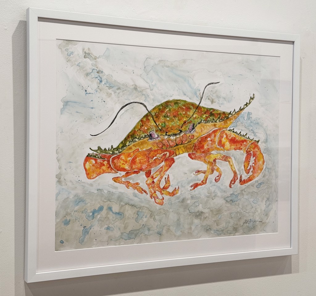 Grimes Cove Crab No. 2 by Joan Fischer | Portland Art Gallery