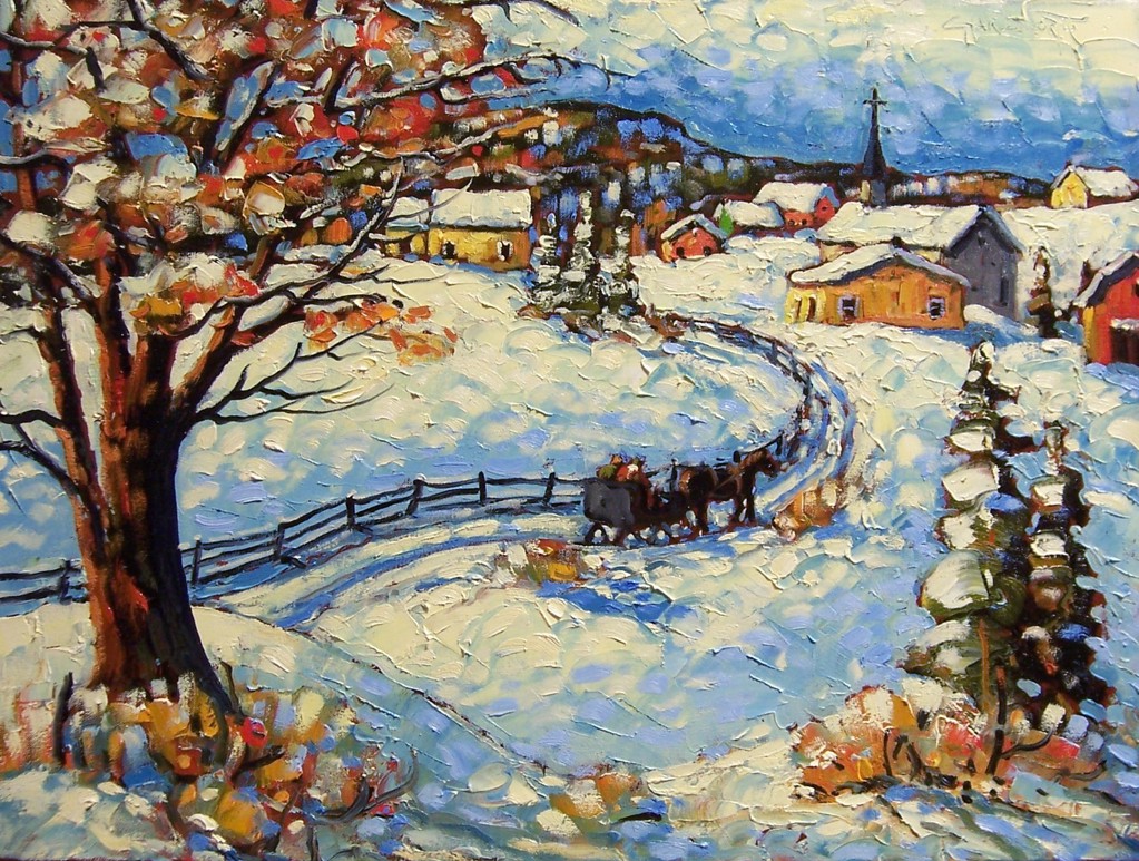 Historical Art - October Snow