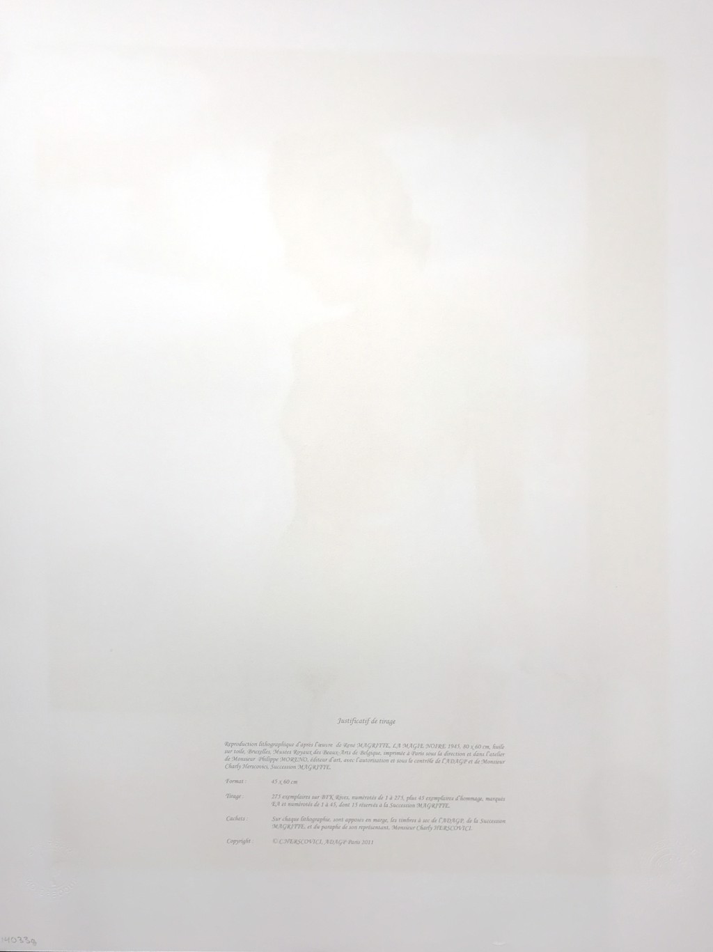 Ren Magritte、LA MAGIE NOIRE、海外版超希少レゾネ Ren Magritte、LA MAGIE NOIRE、海外版超希少レゾネ René