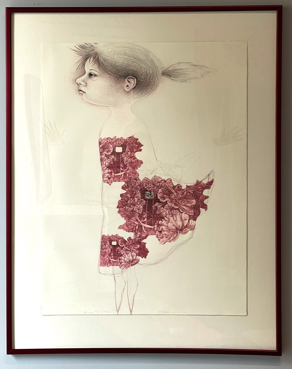 Heavy Red Dress by Patricia Bellan-Gillen