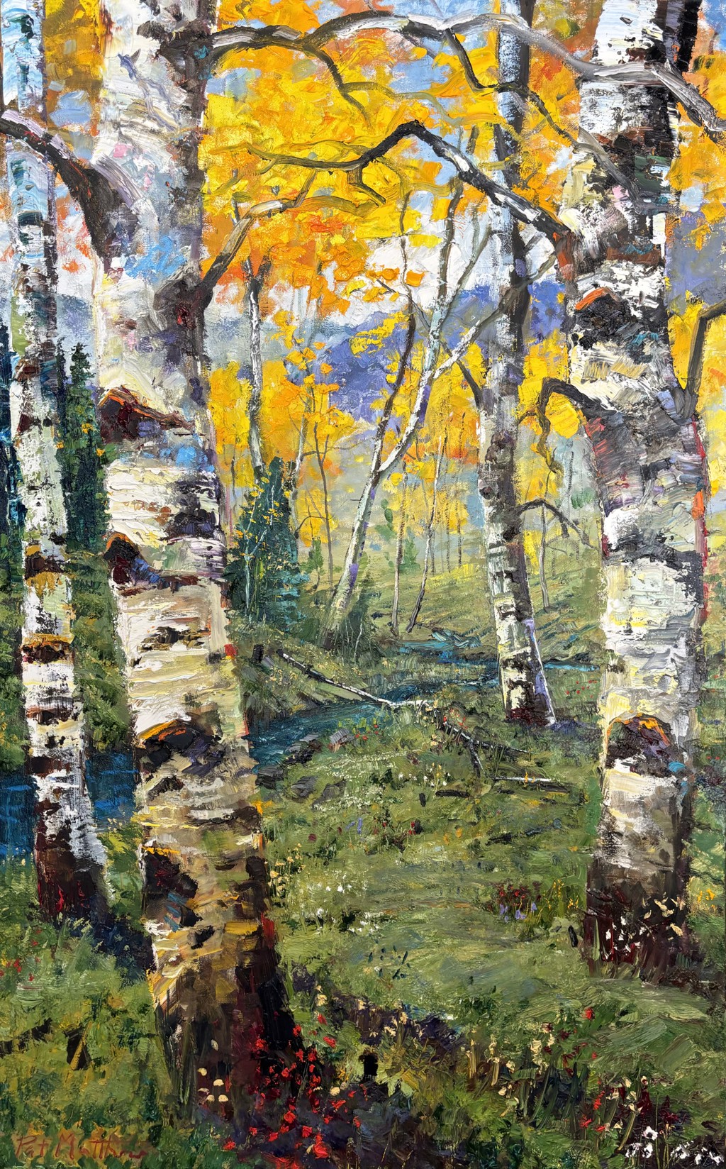 High Mountain Path by Patrick Matthews