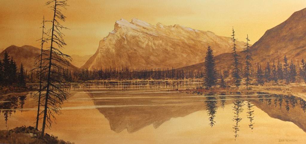 Ketih Rundle Mount Rundle by Keith Thomson | Mountain Galleries