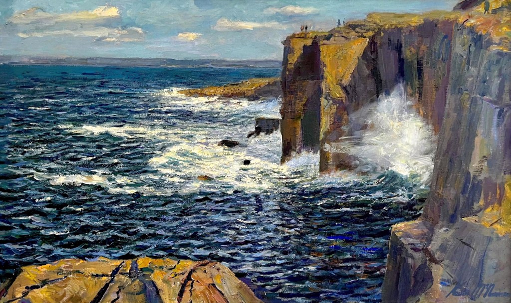 Cliffs at Fanore (County Clare) by Kevin McNamara