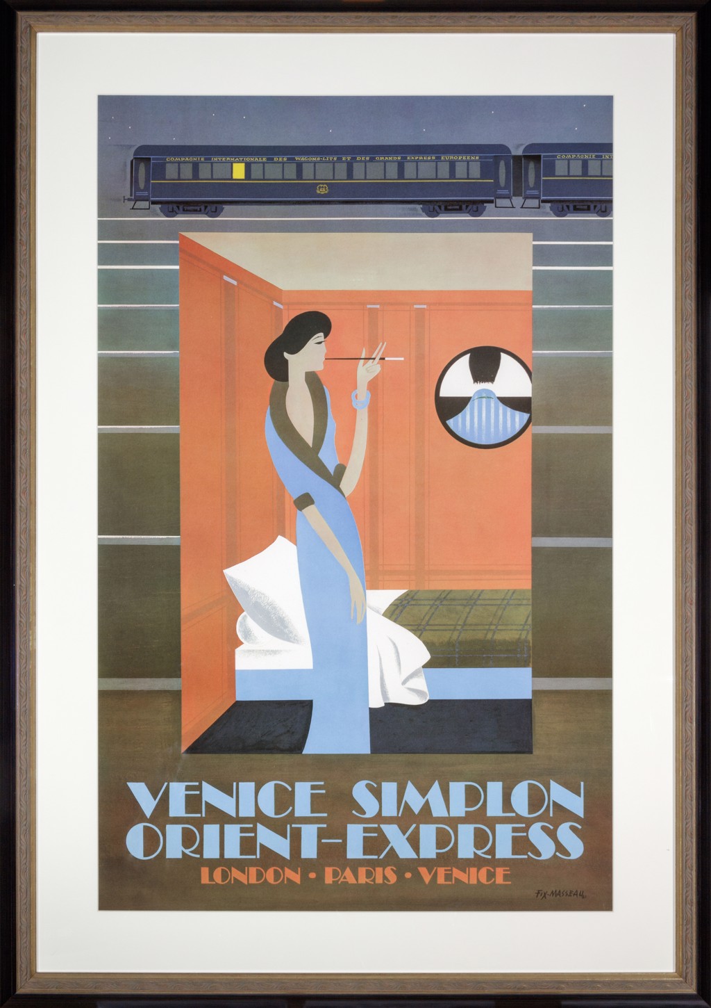 Orient Express by Pierre Fix-Masseau | David Barnett Gallery