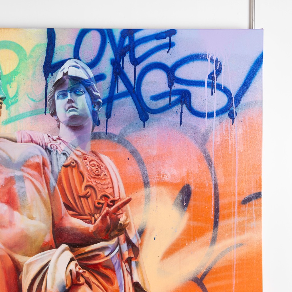 Orphic Hymn to Athena and a Warrior by PichiAvo