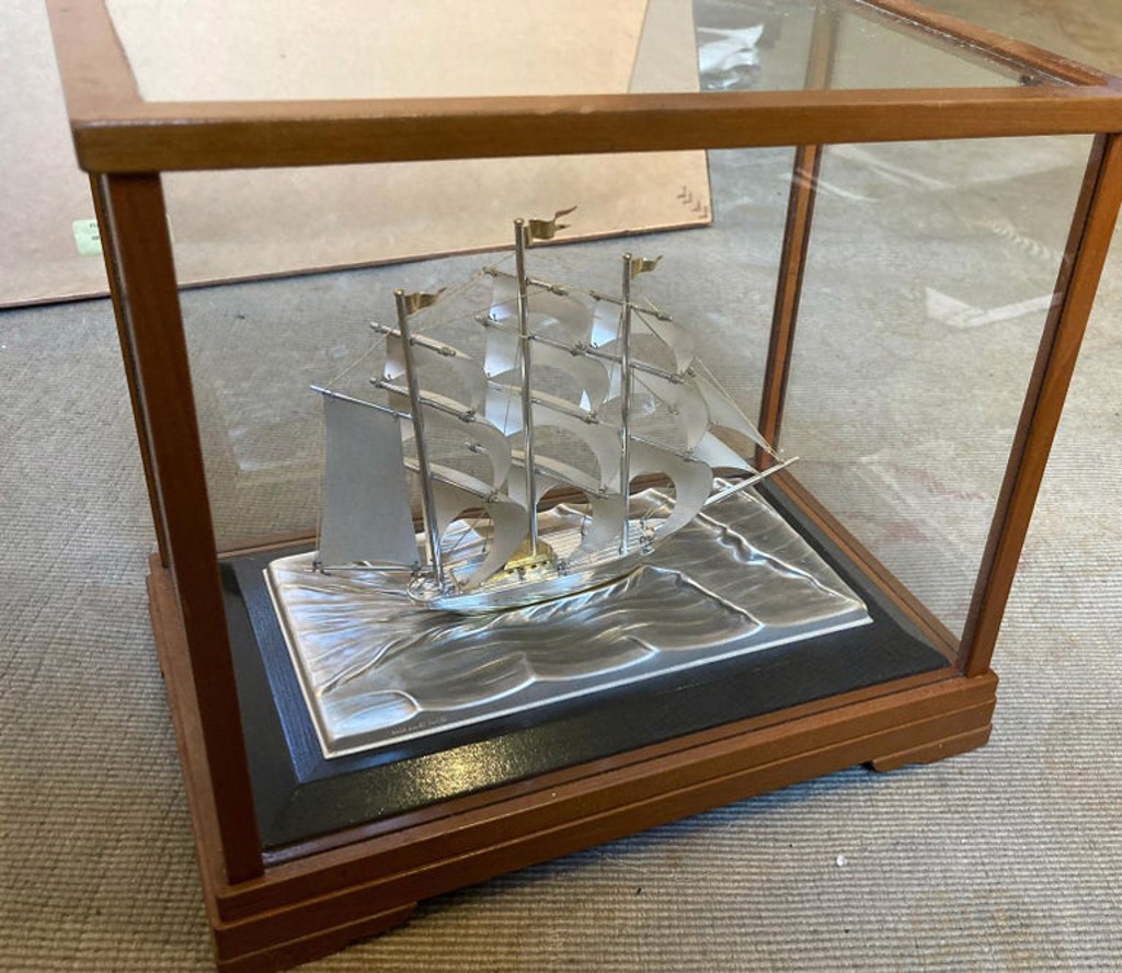 Seki Takehiko Sterling Silver Clipper Ship by Seki Takehiko | Guy