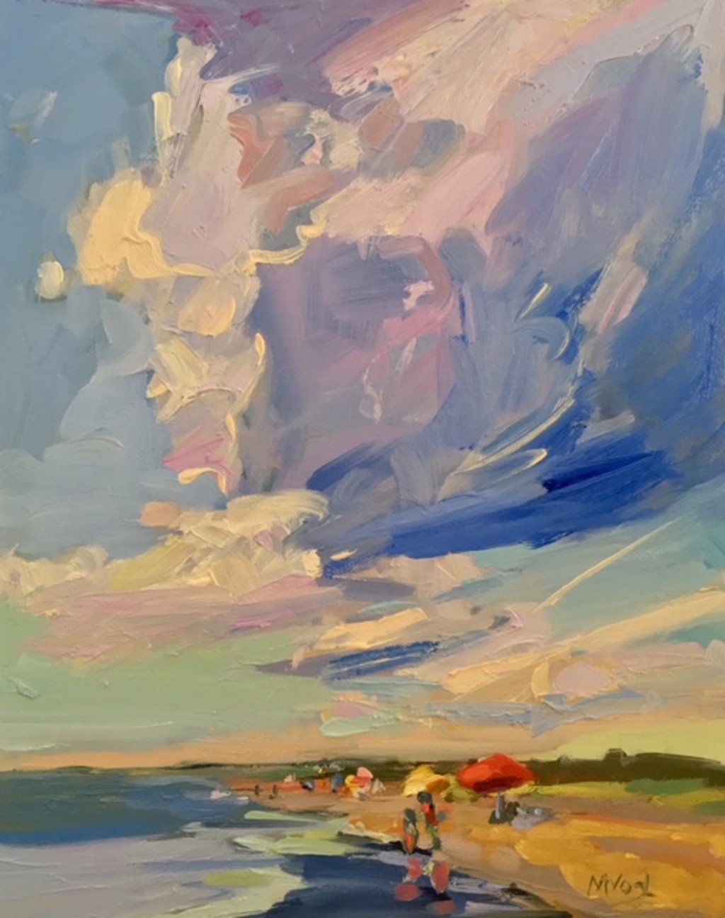 Summer Umbrellas by Marissa Vogl