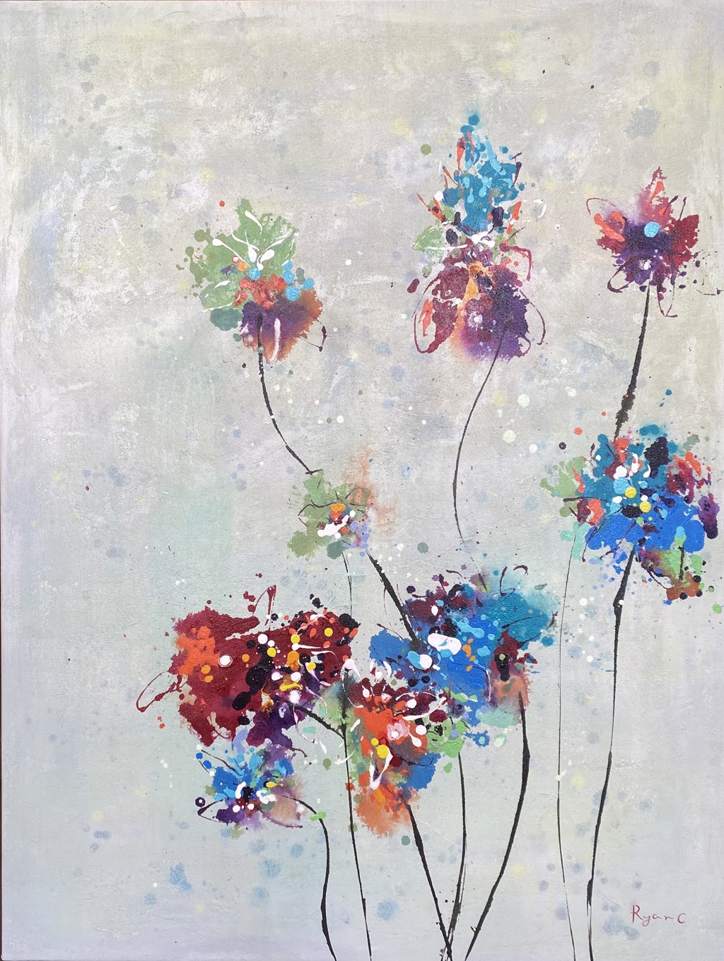 Floral Frenzy I by Ryan C.