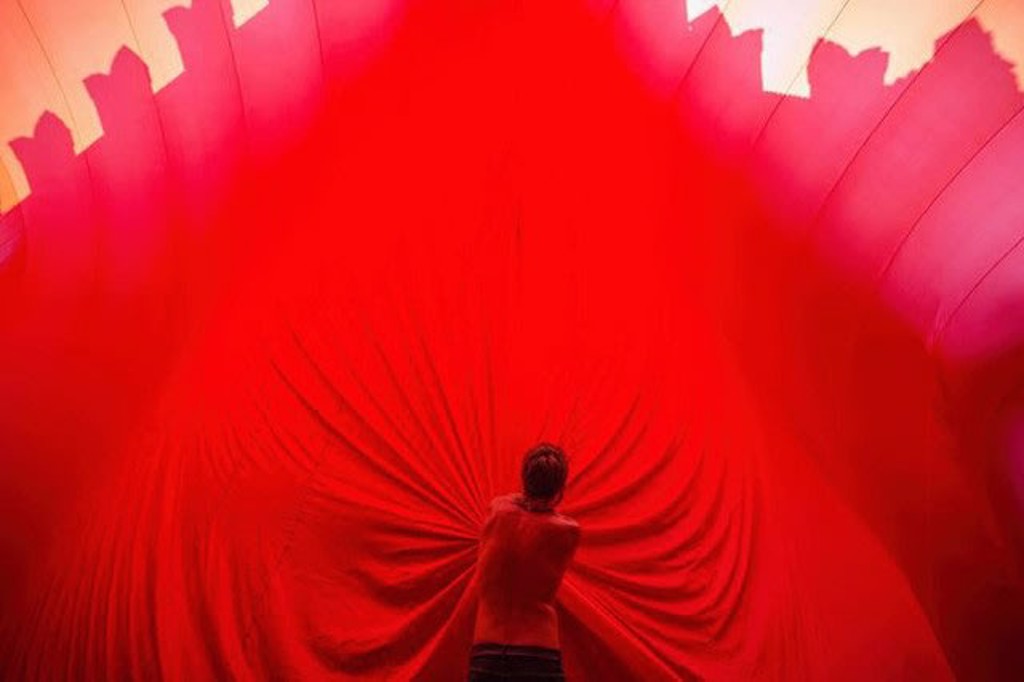RED - Emotional  Space by Stefano Ogliari Badessi