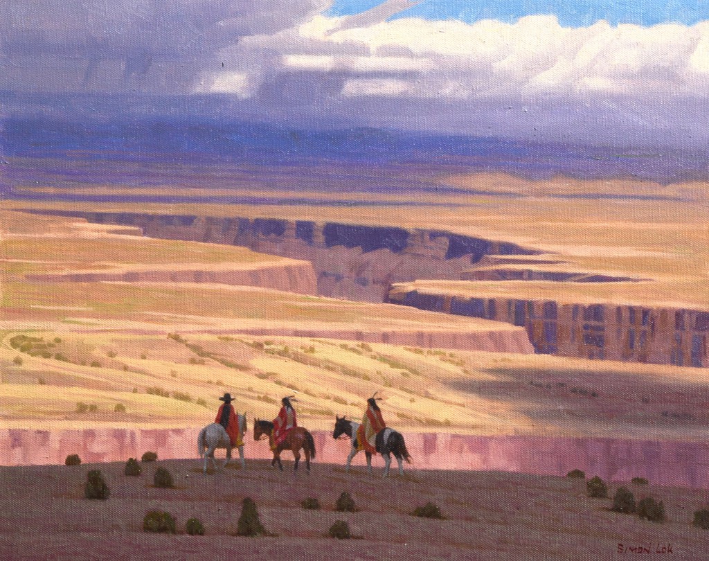 Apache Land in New Mexico by Simon Lok
