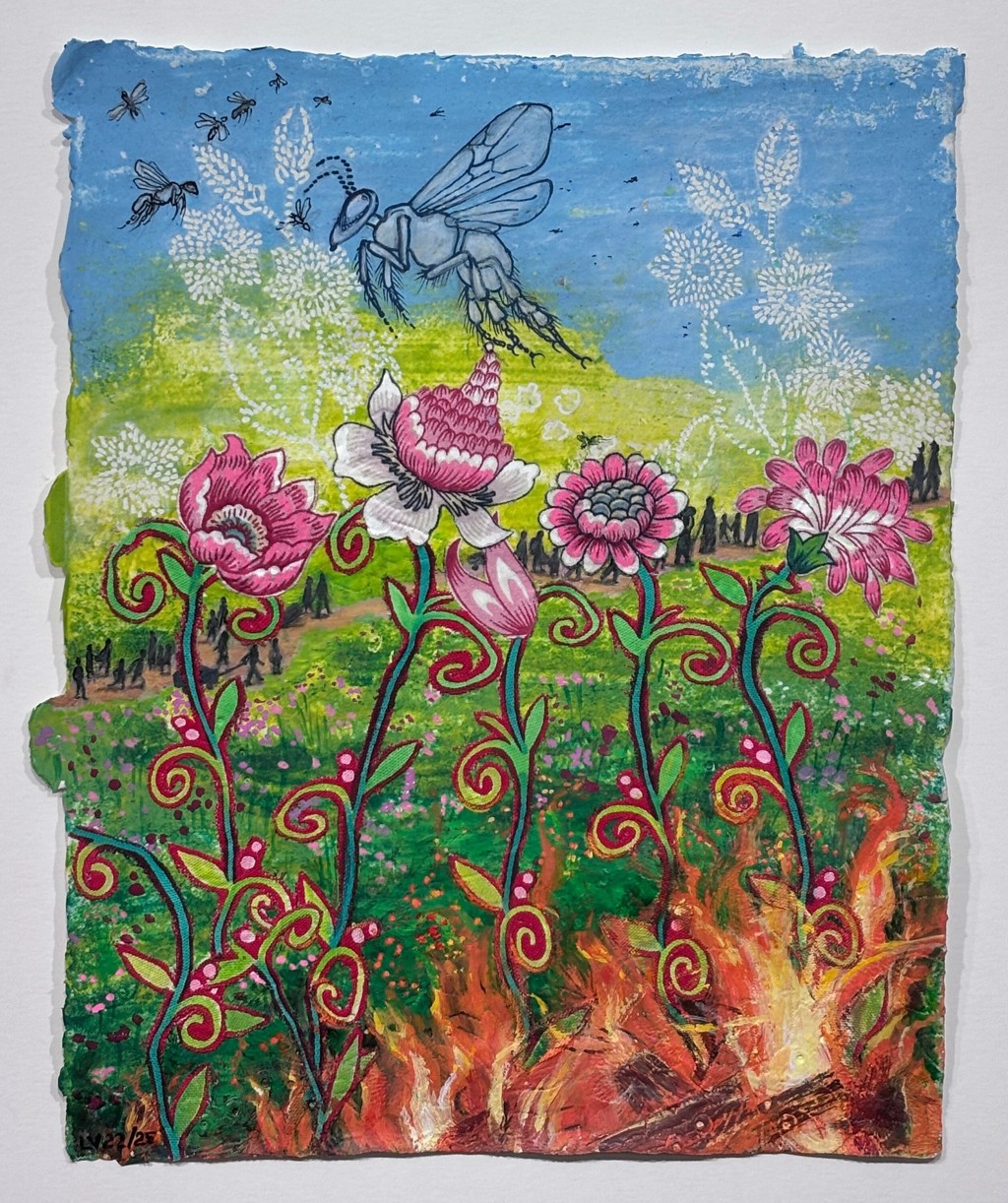 If Your Mind Isn't Clouded, Ten Thousand Flowers in Spring by Lydia Viscardi