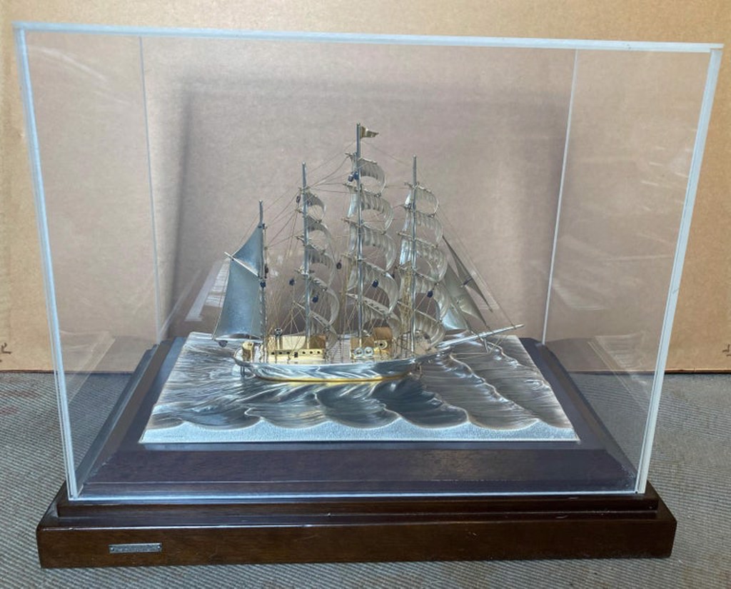 Sterling Silver Clipper Ship by Seki Takehiko | Guy Lyman