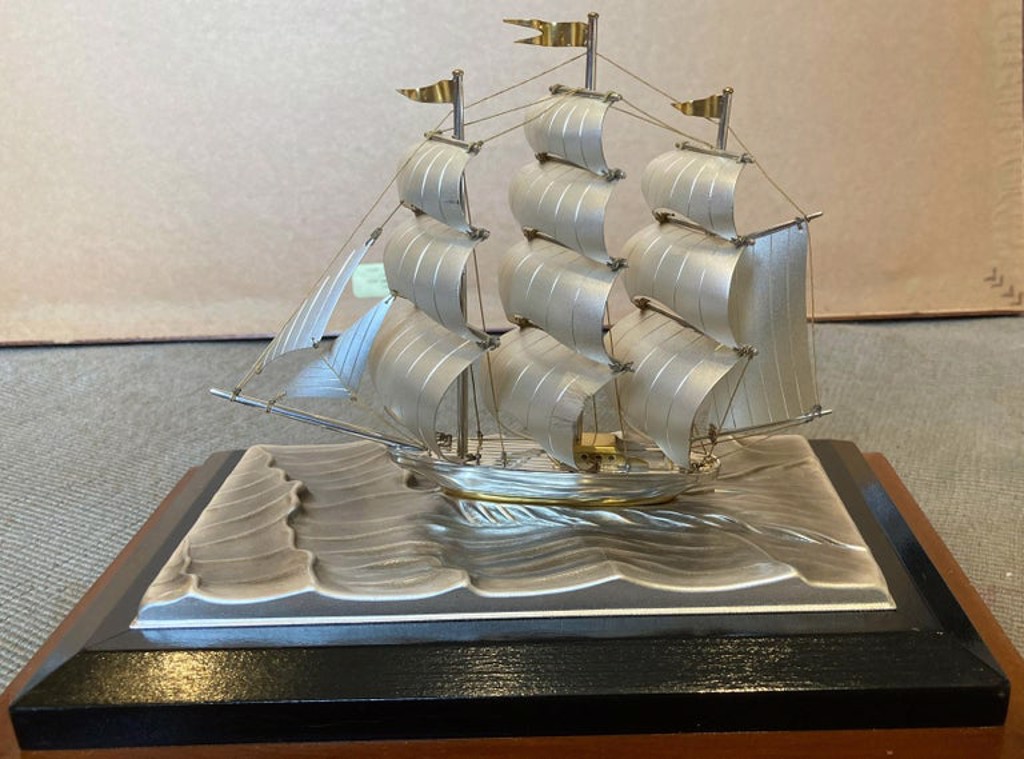 Seki Takehiko Sterling Silver Clipper Ship by Seki Takehiko | Guy