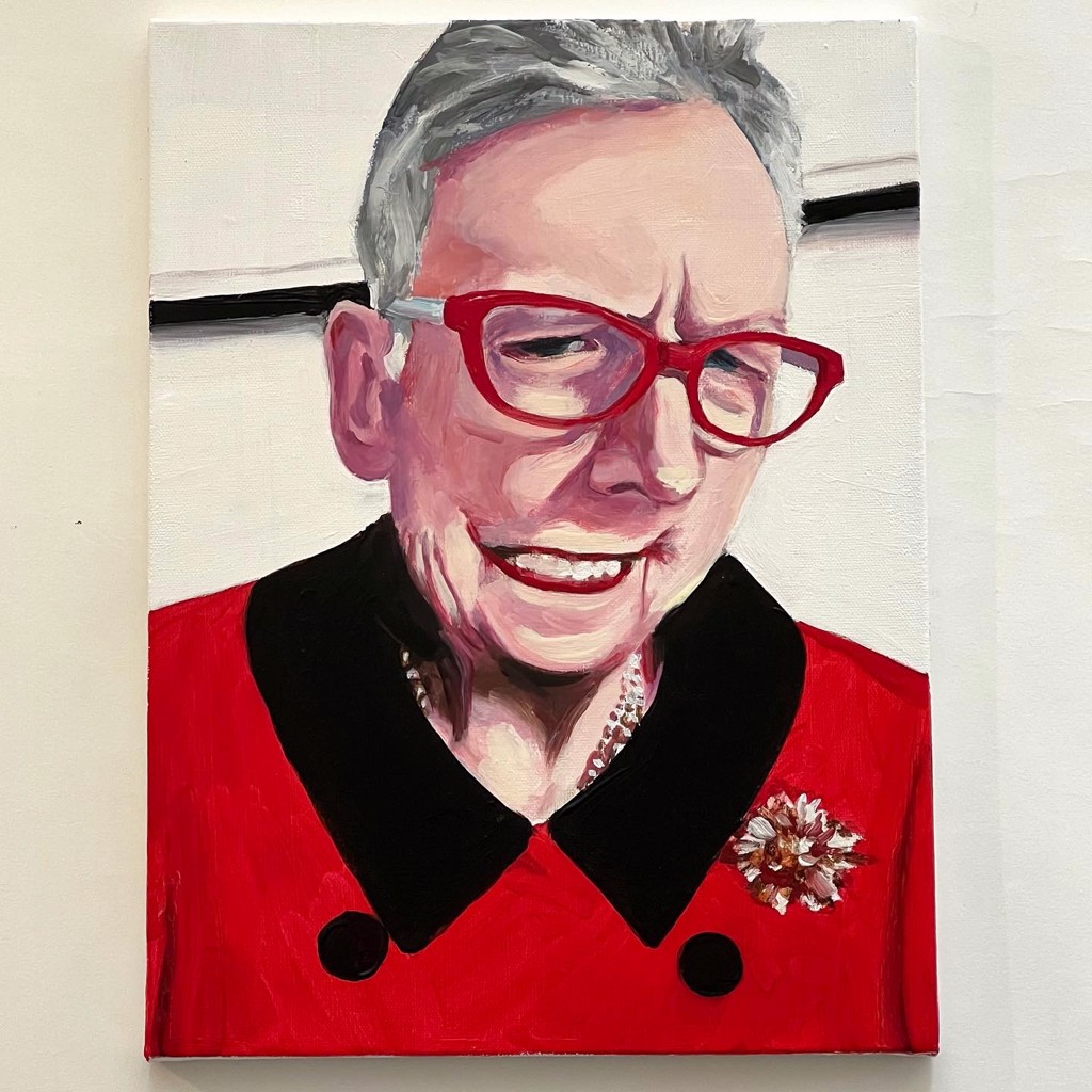 Composite Portrait - The Artist and Queen by Ron Smits | Ron Smits Art