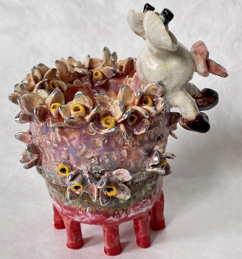Humpty dumpty love garden by Margaret Ann Withers
