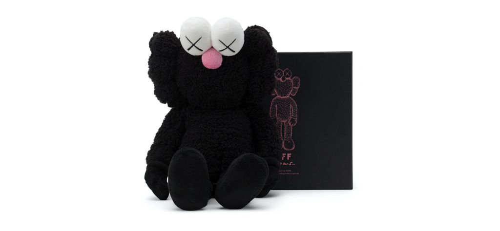 BFF Companion Plush (Black) by KAWS | West Chelsea Contemporary