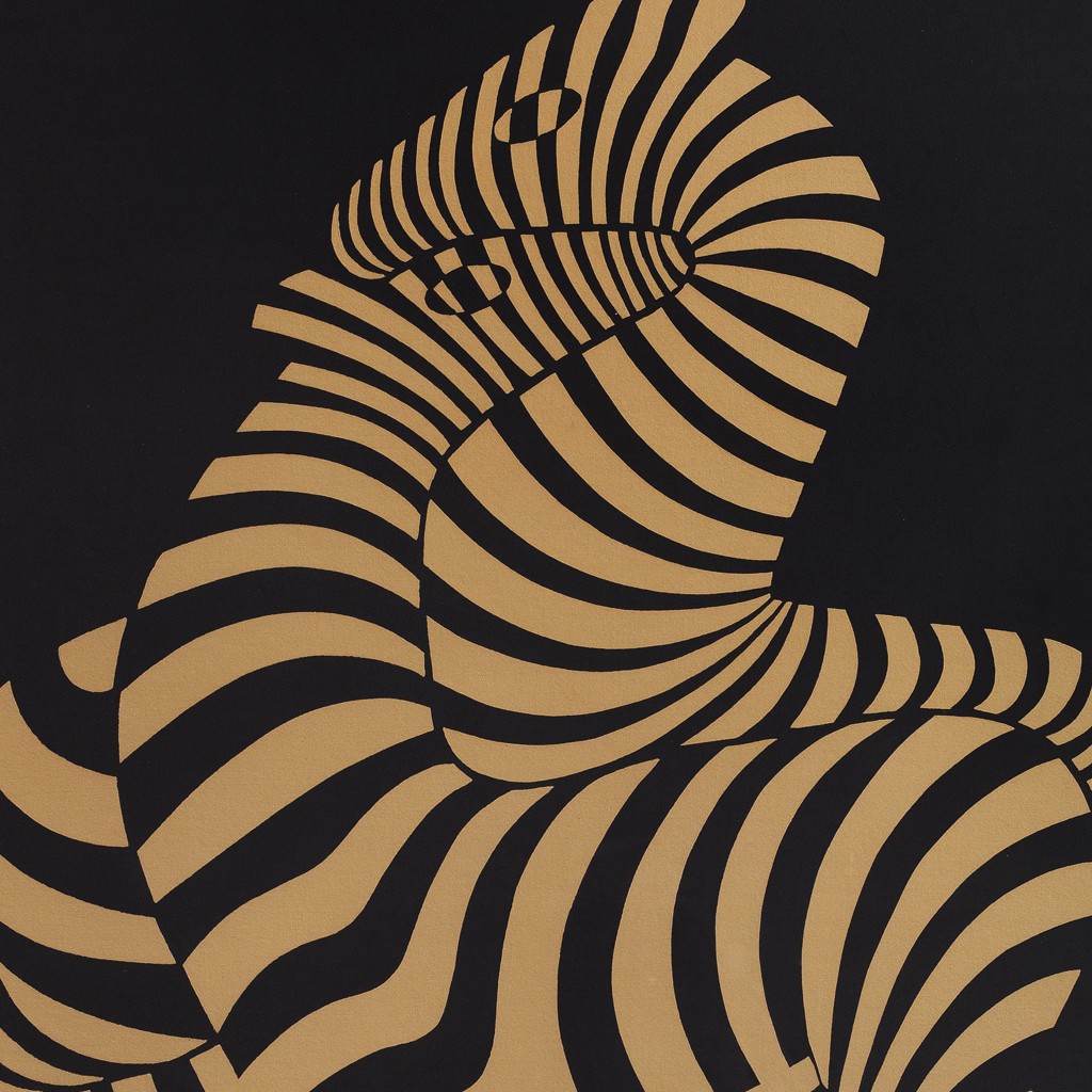 Zebra Print 3 by Victor Vasarely | West Chelsea Contemporary