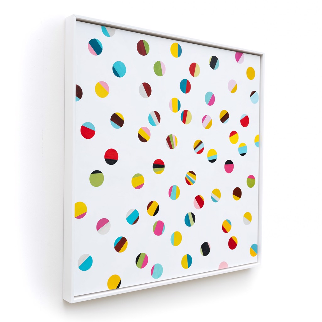 Stripey Dots Random No. 2 by Hana Moore Stripey Dots Random No. 2 by Hana Moore