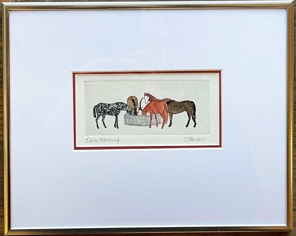 Early Morning (framed) by Anne Sawyer