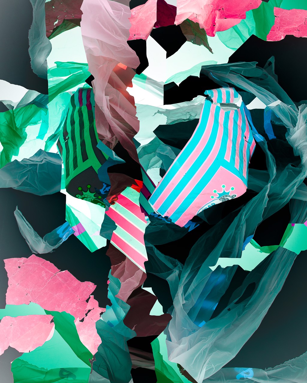 Argument with a surface VII by Naomi White