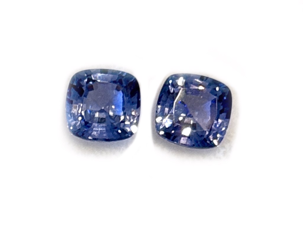 Sapphire, Light Blue - Cushion Cut, 10MM, Lab Created, 6.09CT by Aristeia Tubac