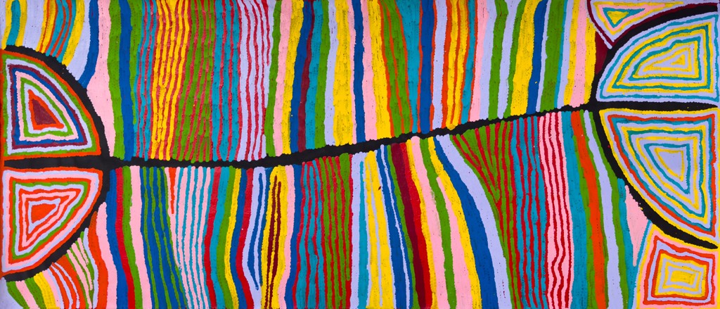 Hair String by Judy Watson Napangardi