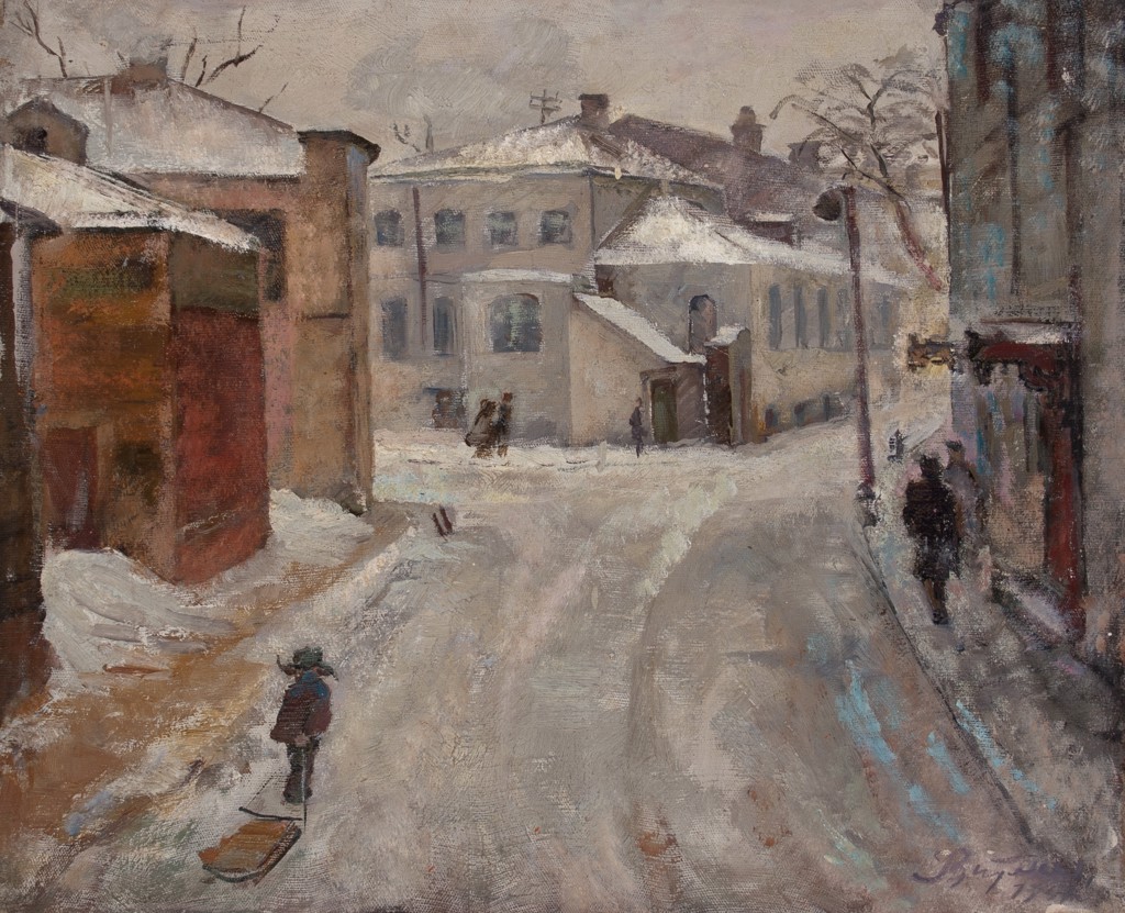 Drovyanoy Lane at Taganka by Irina Vitman