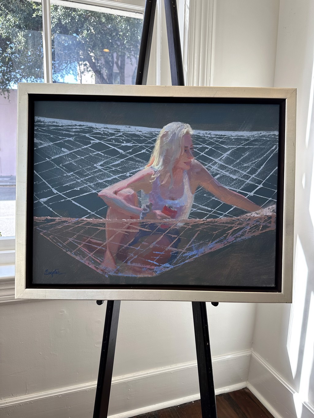 Caught in The Net by Diane Eugster AIS, OPA