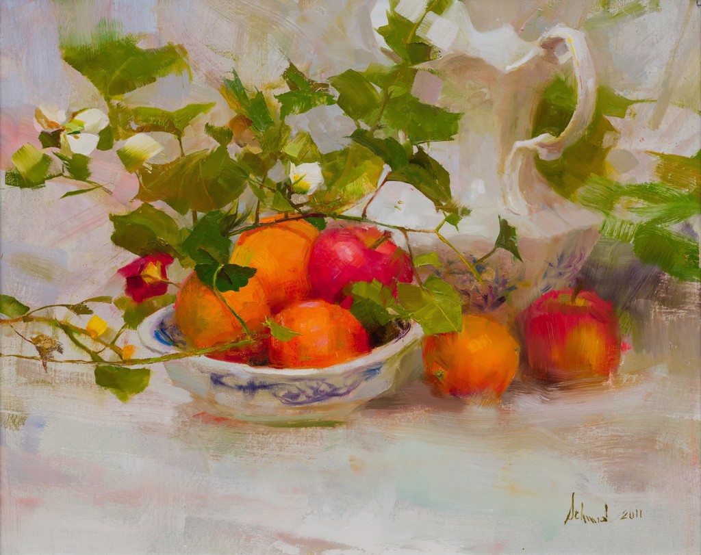 Apples & Oranges - AKA Lollipops by Richard Schmid | Gallery 1261
