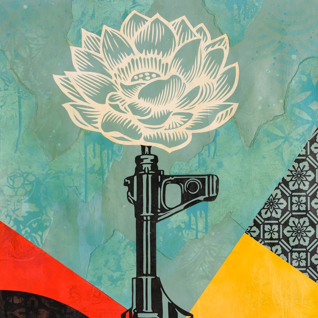 AK-47 Lotus by Shepard Fairey / Limited editions