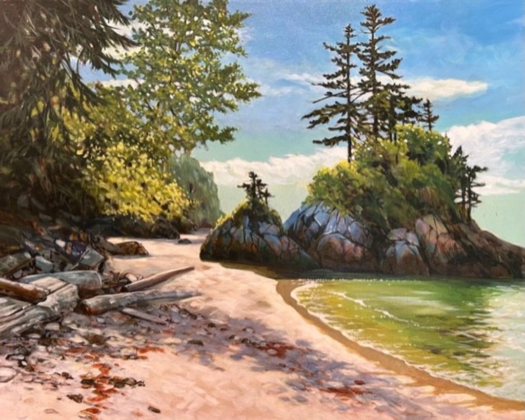 Brady's Beach III by JANICE ROBERTSON