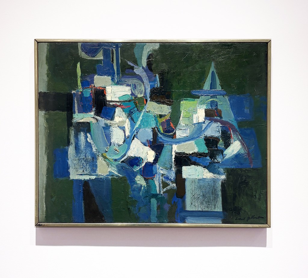 Still Life in Blue by Lionel Gilbert | Carrie Haddad Gallery