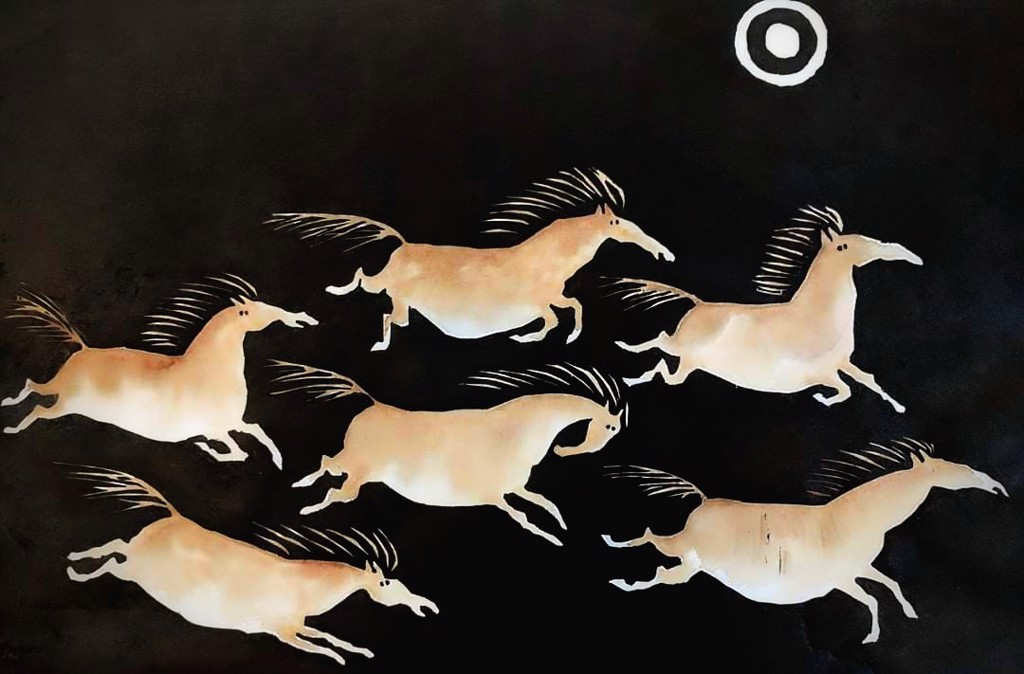 Cave Horses by Fontaine Rodgers