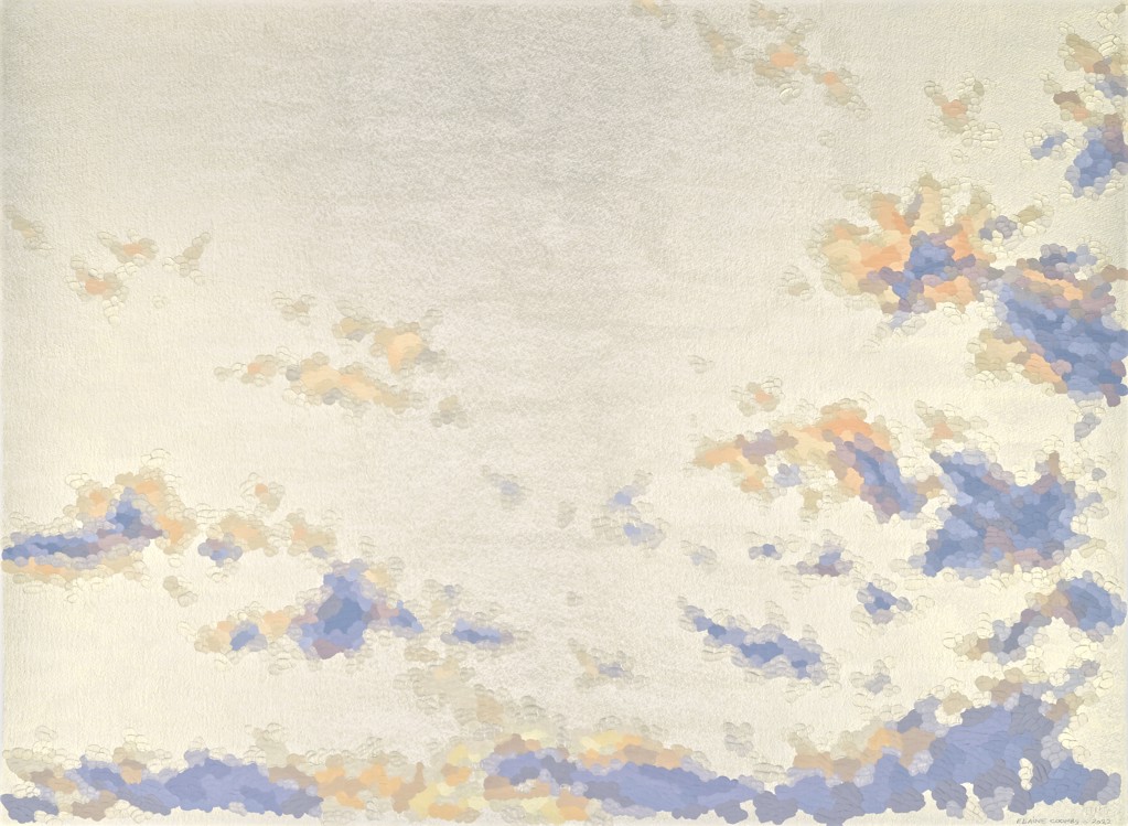 Tropic Hum (gold) by Elaine Coombs