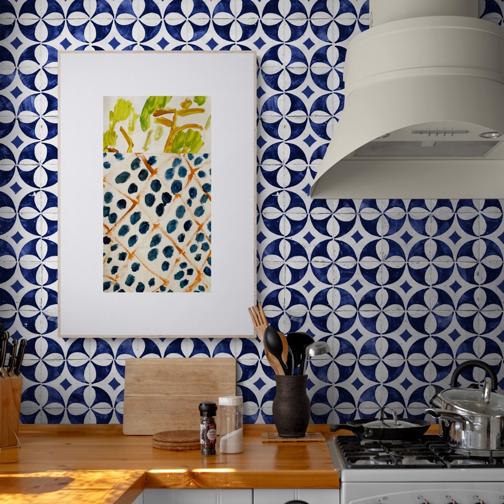 os velhos azulejos e árvores (Old Tiles and Trees) Portugal by Rachael Van Dyke