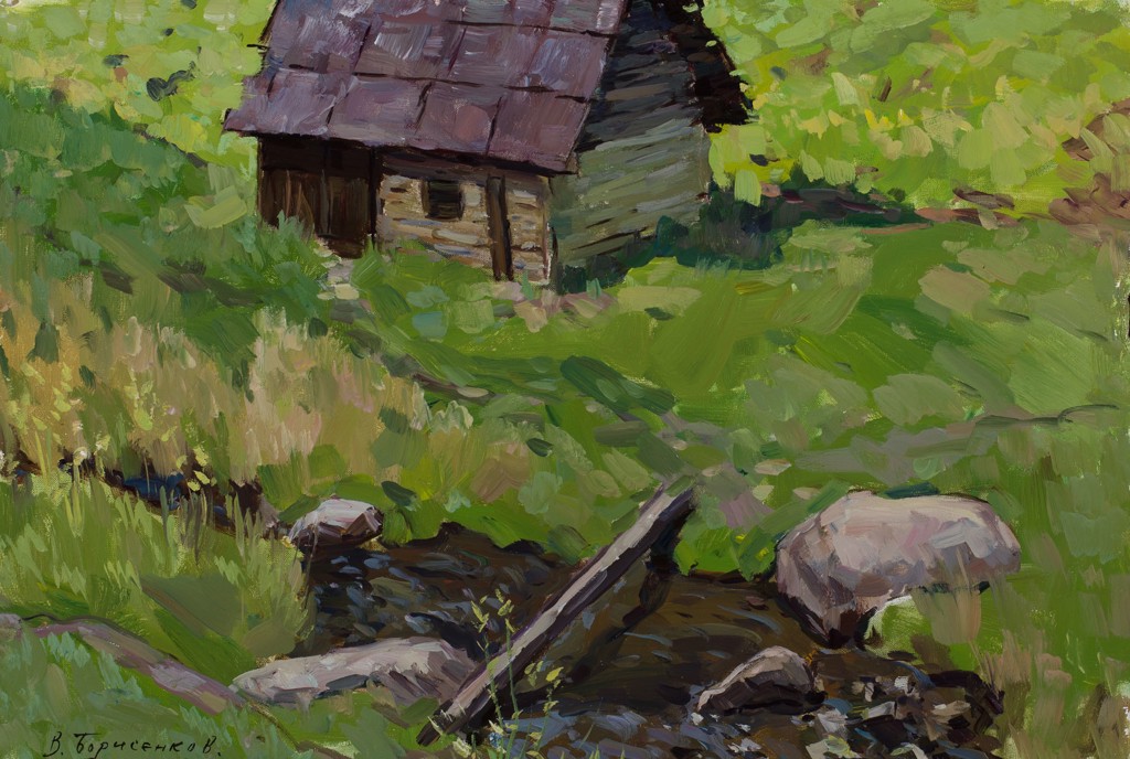 A Small Bath House by Vasili Borisenkov