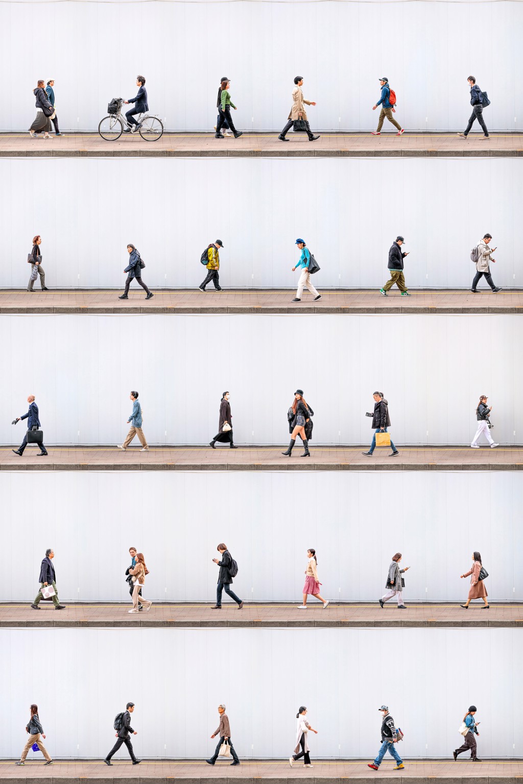 Time Lapse. Shijuku, Tokyo. by Xan Padron