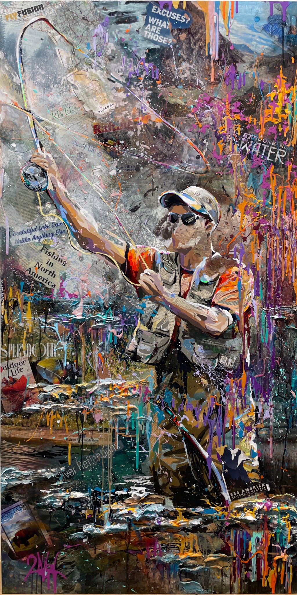 EXPLORE NEW WATERS by Miri & Barak Rozenvain | Montana Trails Gallery