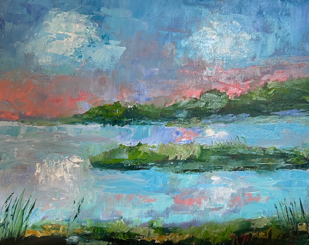 Crystal Coast Marsh by Nancy McClure