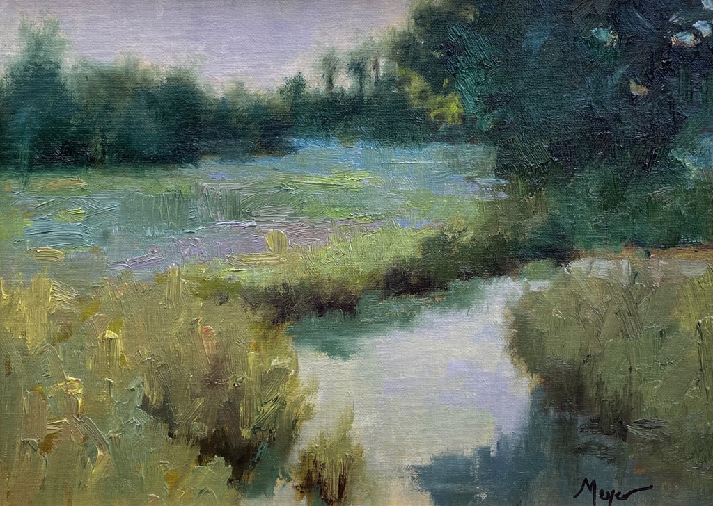 Behind the Studio by Laurie Meyer