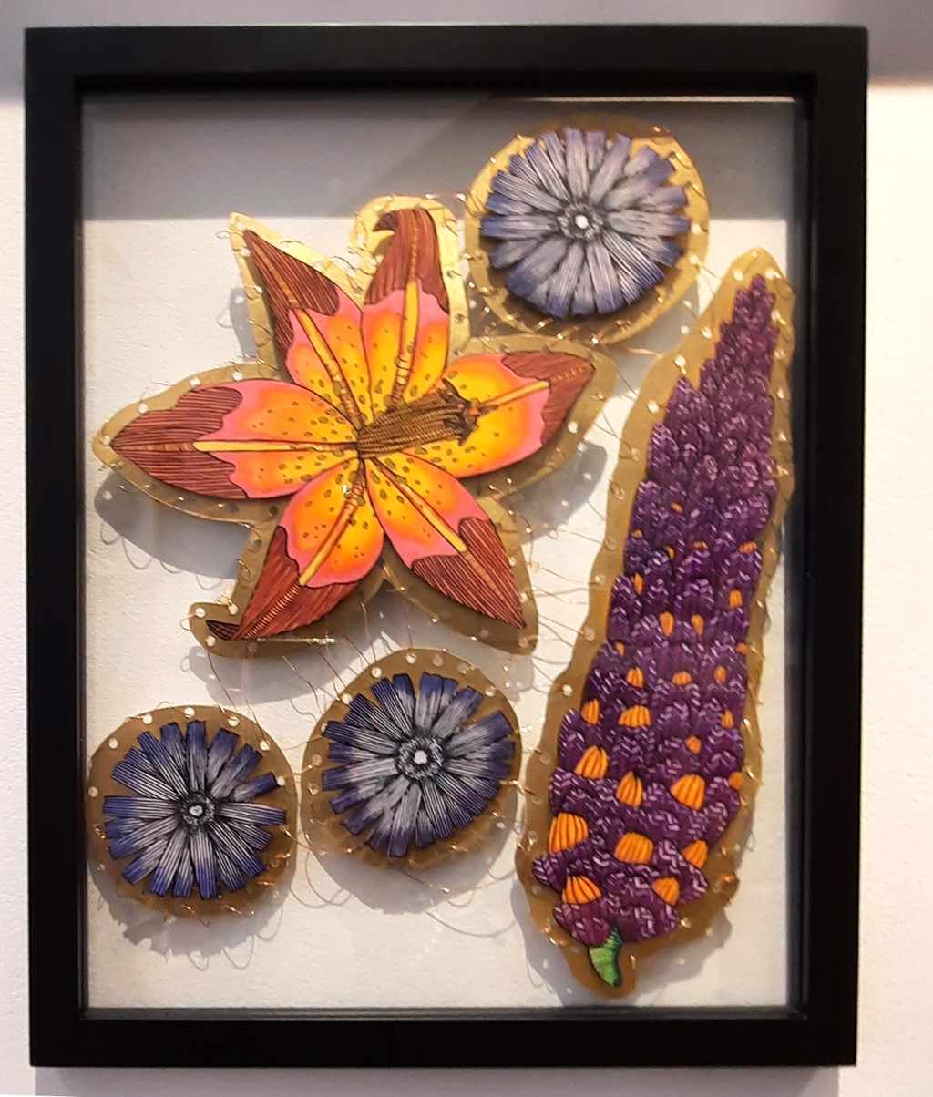 Knowledge Quilt 1 by Heather Divoky